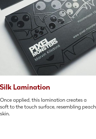 silk lamination