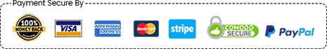 half price packaging payment accepted logos