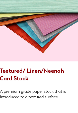 Textured Linen Neenah Card Stock