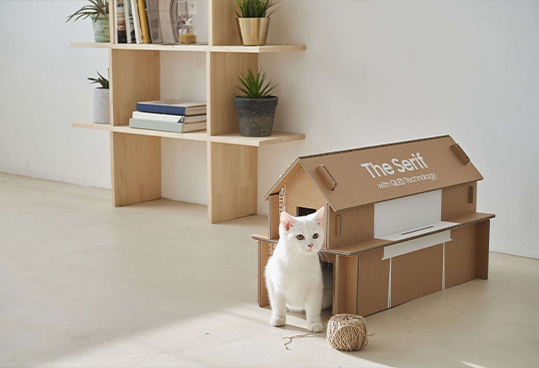 cardboard into animals