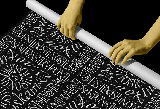 custom wrapping paper printing
