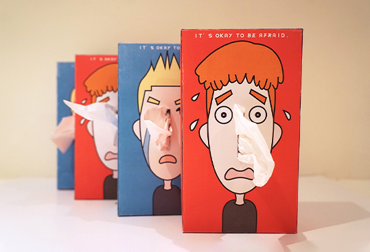 tissue boxes
