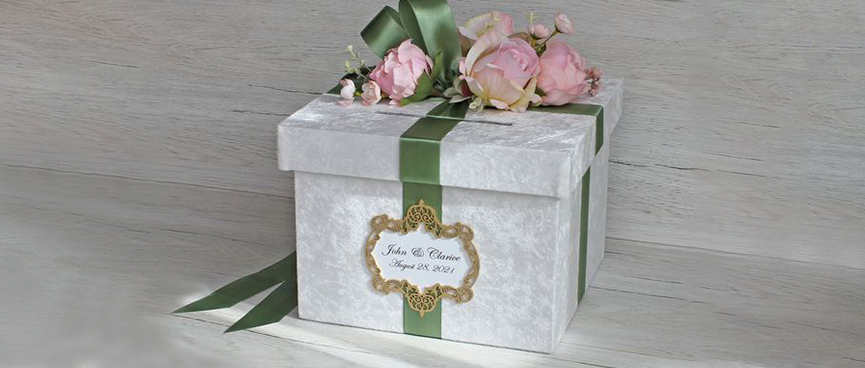 wedding card box
