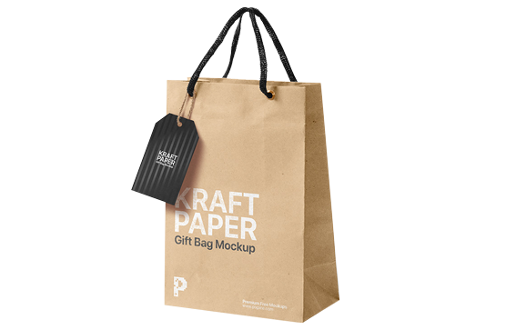 brown paper gift bags