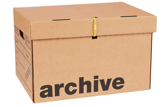 archive boxes acid free