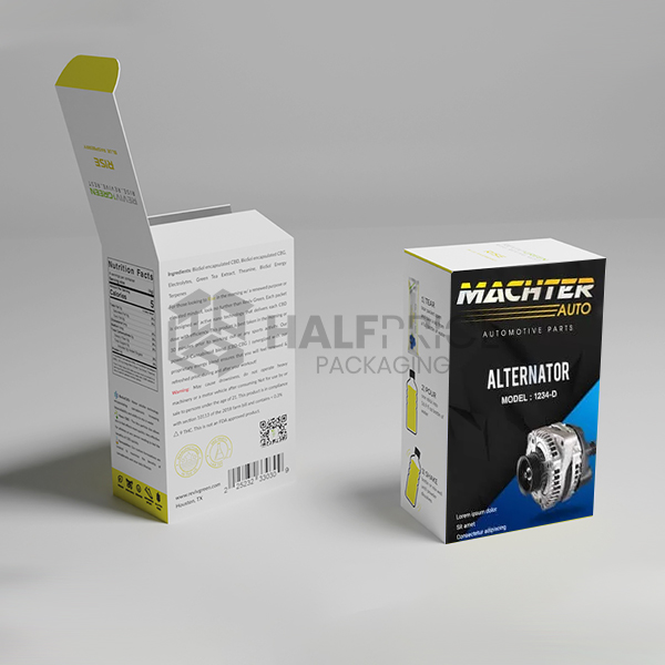 automobile tuck end boxes packaging