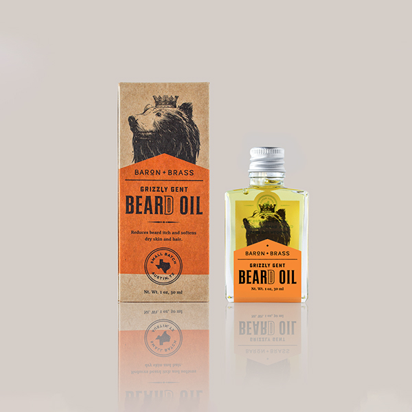 beard oil packaging