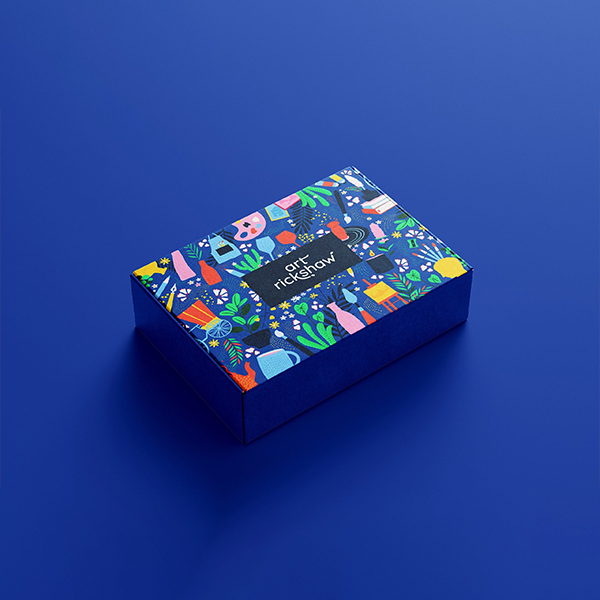 black decorative mailer boxes