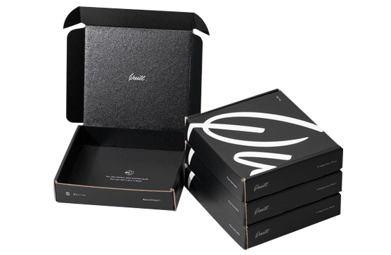 Custom Black Kraft Boxes