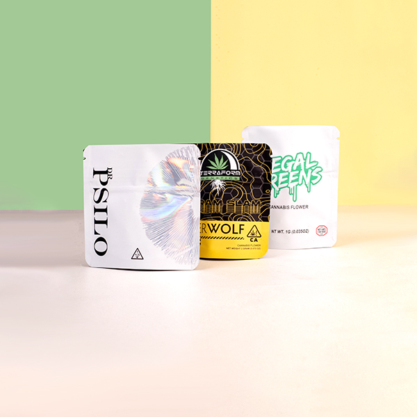 branded weed mylar bags