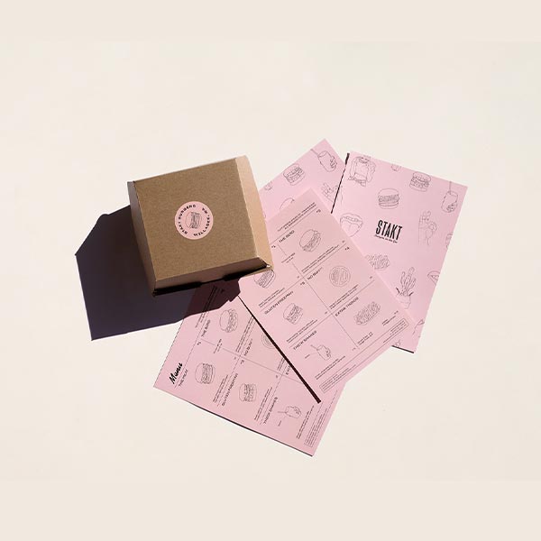 burger packaging box
