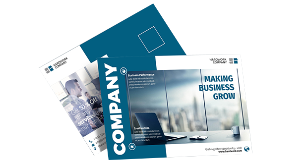 business postcards