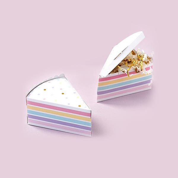 cake slice containers