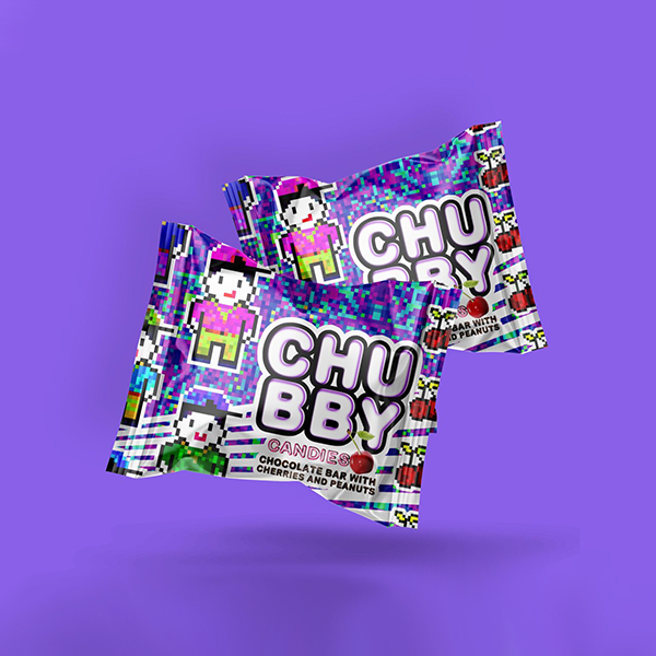 candy bar packaging design