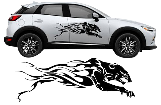 car stickers header card wholesaler