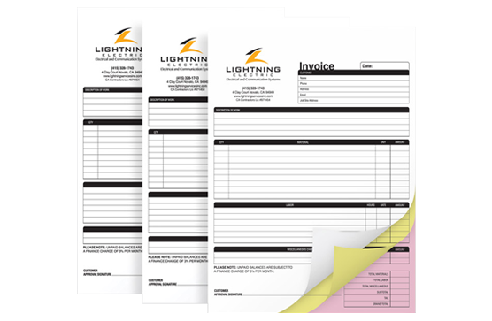 carbonless forms printing