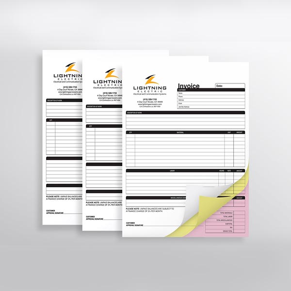 Carbonless Forms