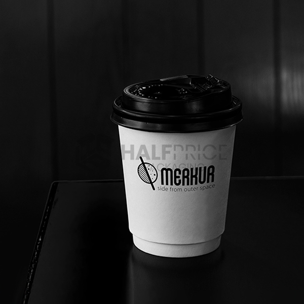 cardboard coffee cups with lids