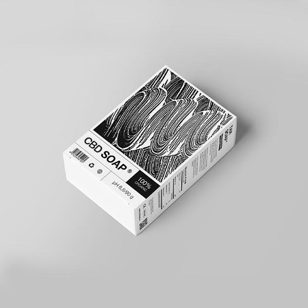 cbd soap box packaging