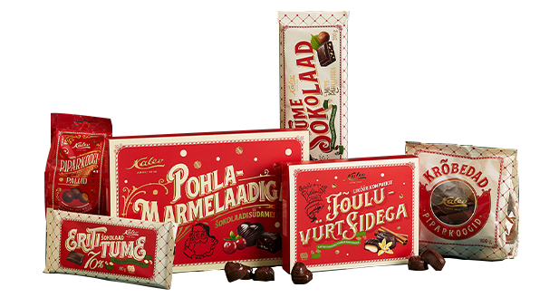 Christmas candy containers