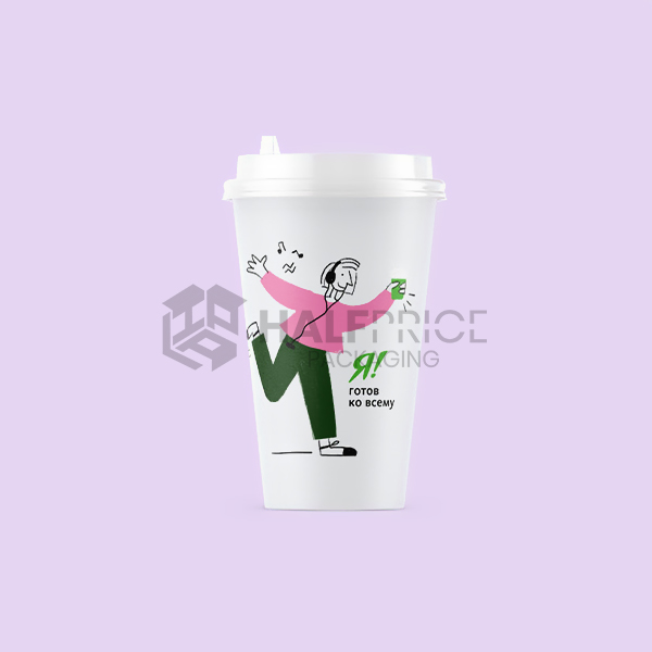 christmas disposable coffee cups