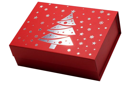 christmas magnetic closure boxes