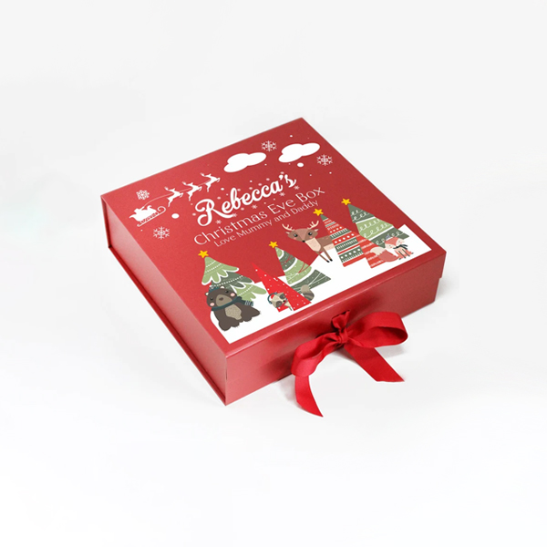 christmas magnetic closure packaging boxes
