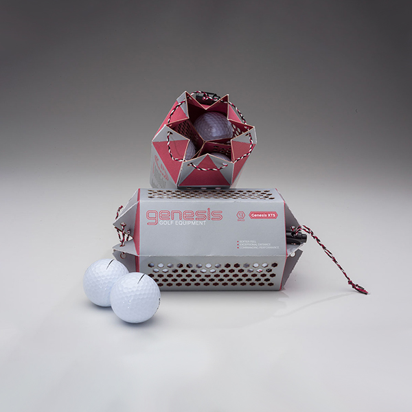 clear golf ball packaging