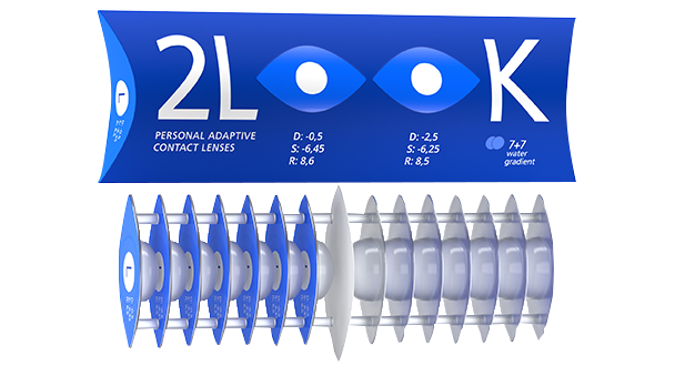 contact lens box