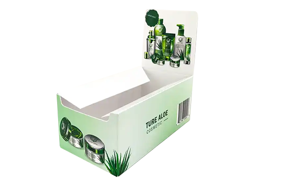 corrugated countertop display boxes