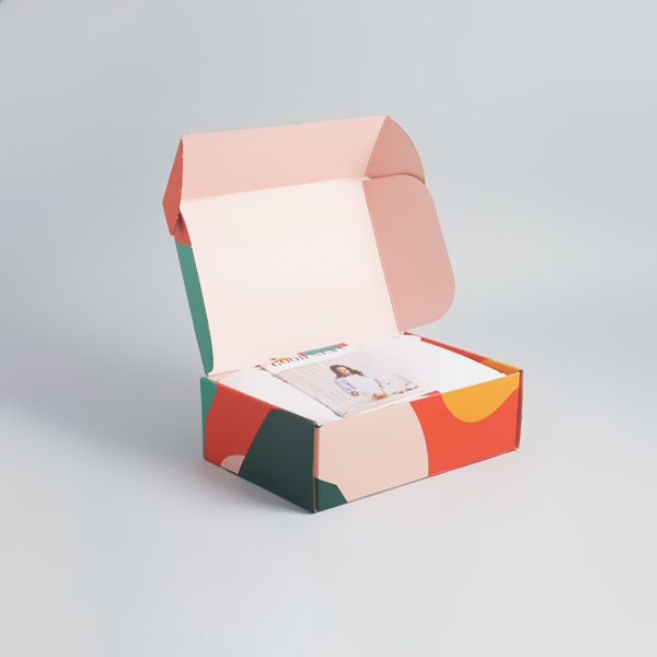 corrugated literature mailer