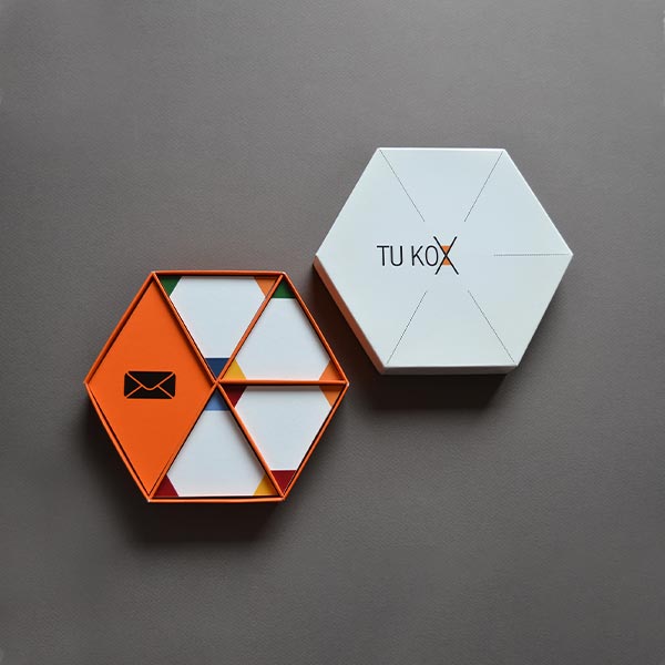 Cosmetic Hexagon Boxes