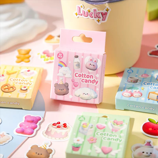 cotton candy packaging ideas