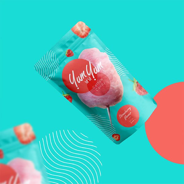 Cotton Candy Packaging