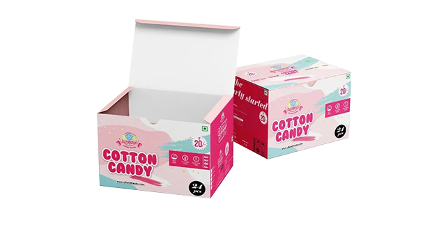 creative cotton candy packaging