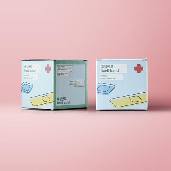custom bandage box
