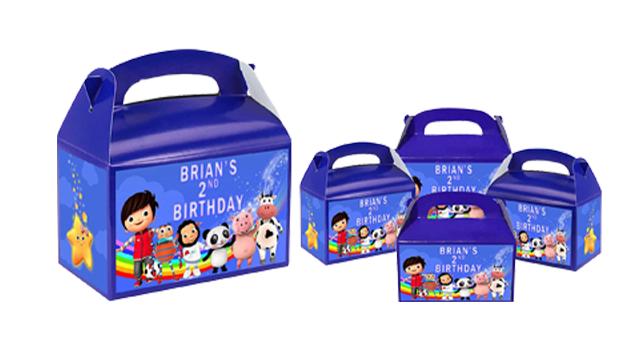 Blue Gable Boxes Packaging