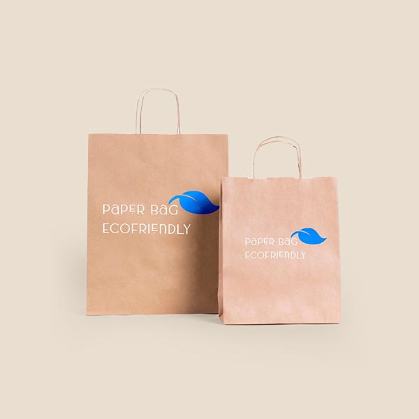 custom brown paper bags