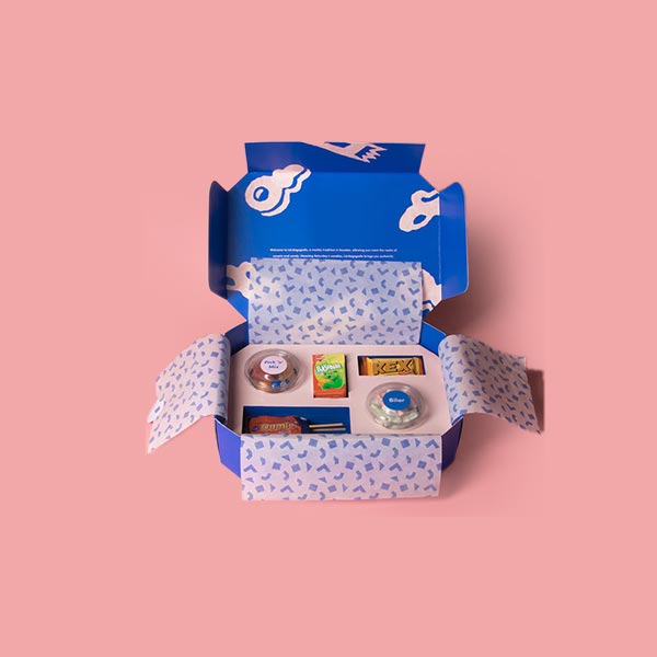 custom candy subscription box packaging