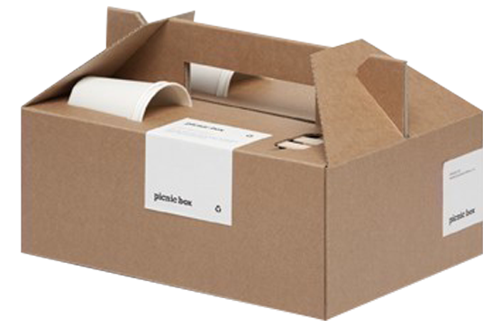 custom cardboard gable boxes