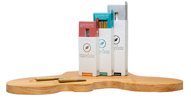 custom child resistant pre roll box