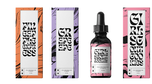 custom e liquid box packaging