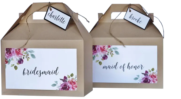 Kraft Gift Gable Boxes