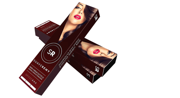 custom hair extension packaging