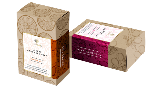 Custom Herbal Soap Boxes