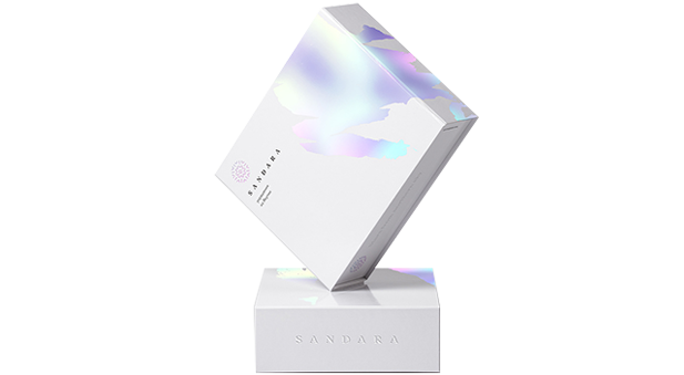 custom holographic rigid boxes