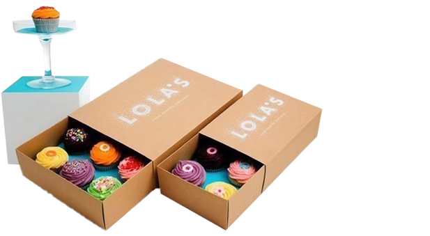 Custom Kraft Cupcake Boxes