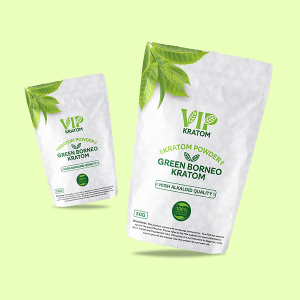 custom kratom packaging