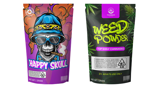 custom mini ziplock bags weed