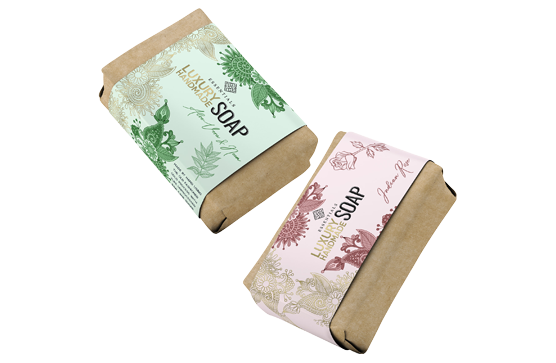 Custom Paper Soap Sleeves